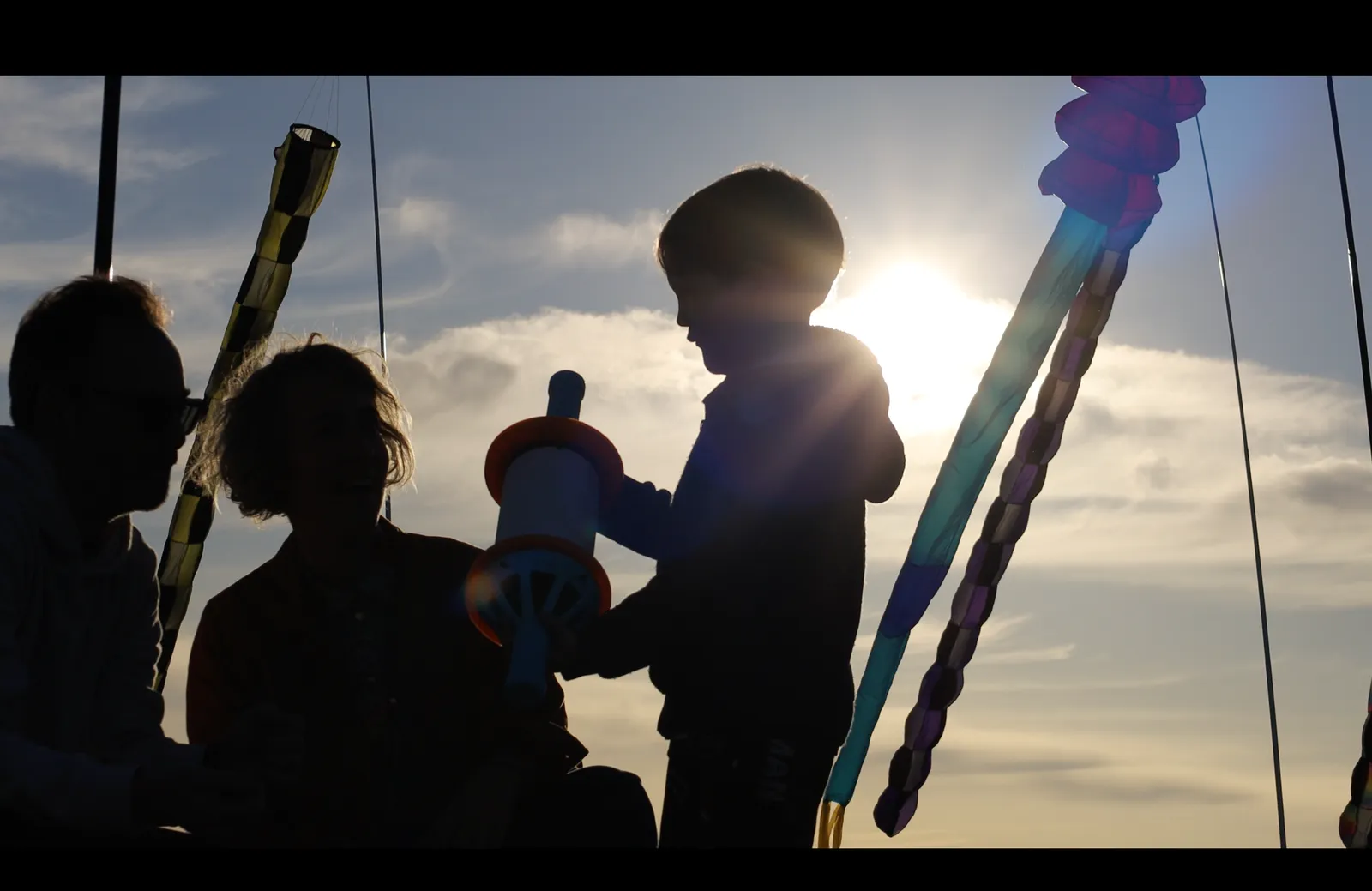A Kite Choir interactive speaker spool